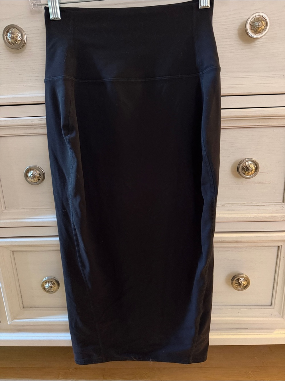 Lululemon Nulu Black High-Waist Pencil Skirt